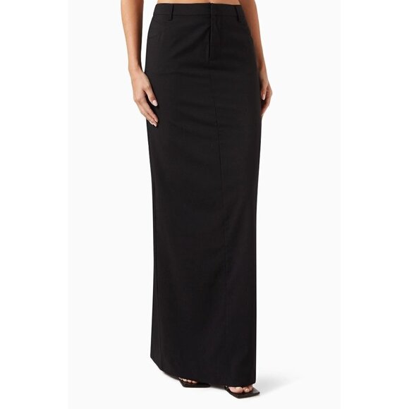 Christopher Esber Tailored Column Skirt in Black 8 Womens Long Pencil Straight - Picture 13 of 16